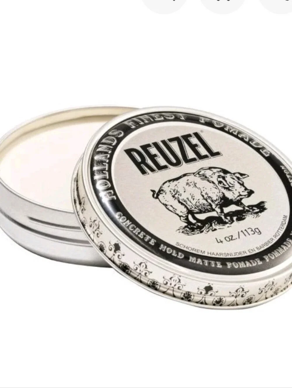 REUZEL Extreme Hold Matte Pomade| 4 Oz| Strongest All Day Hold Water Soluble|New